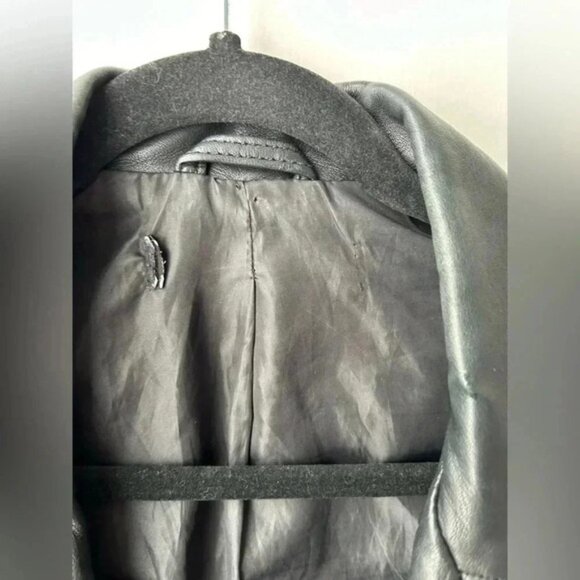 Zara leather moto jacket - Picture 9 of 16